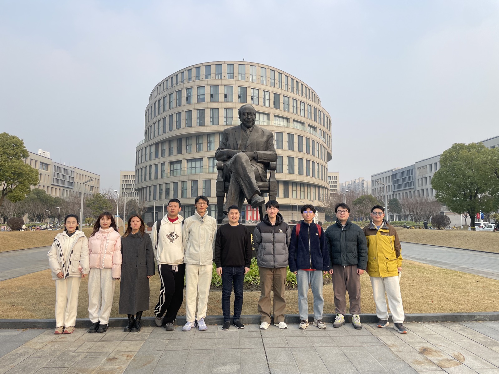 Xie Lab group photo, December 2024